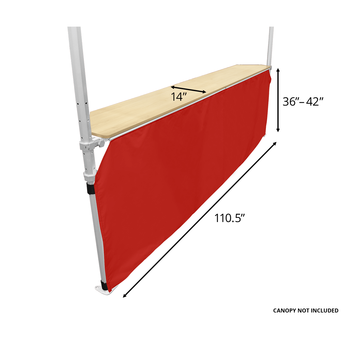 Canopy Counter/Bar Top 42