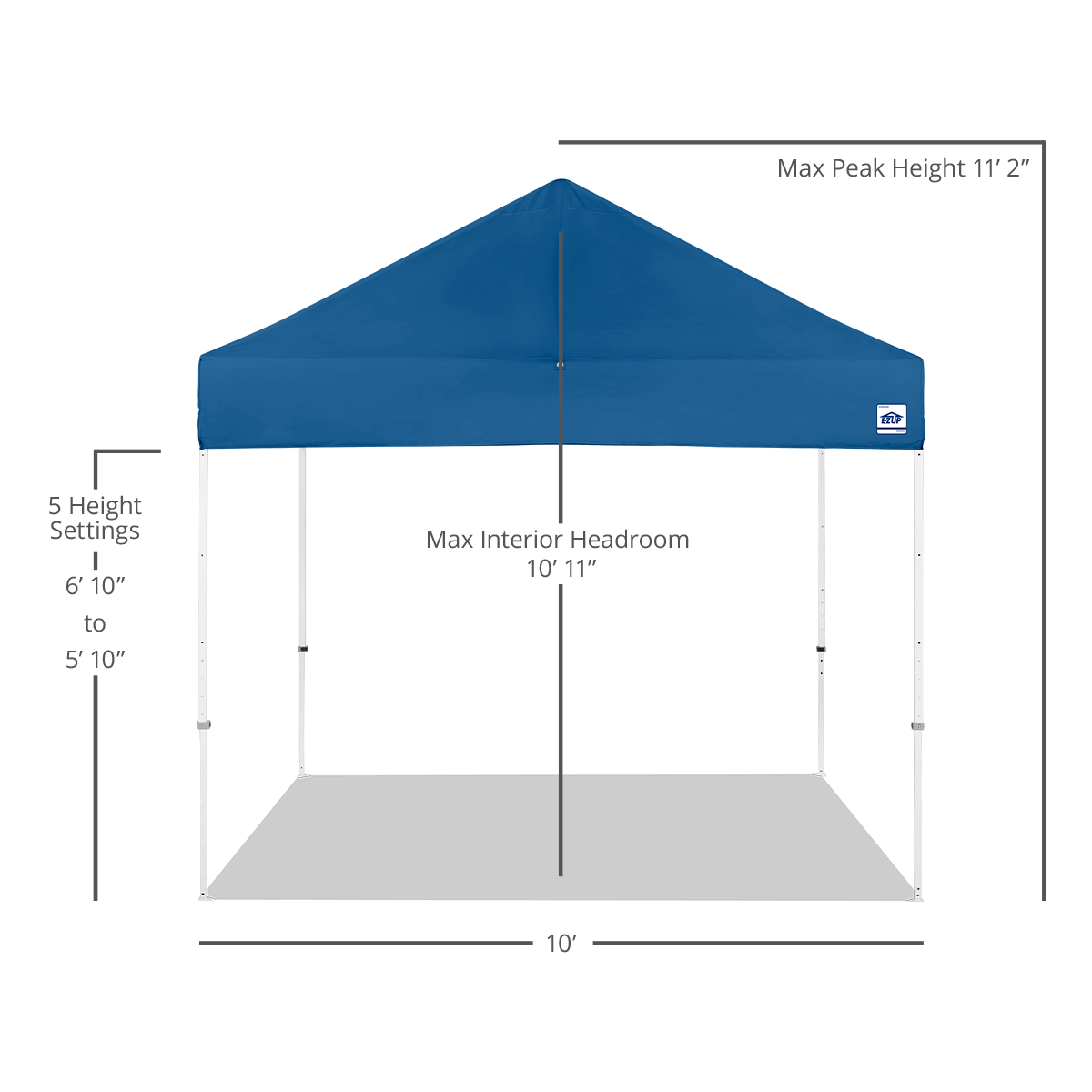 Eclipse™ MAX 10' x 10' Canopy