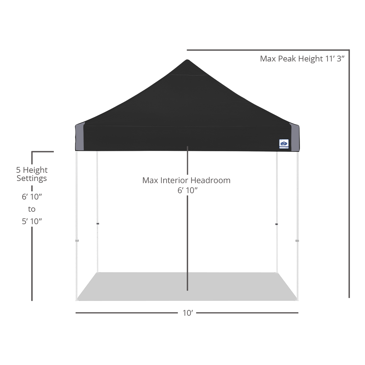 Vantage® 10' x 10' Canopy