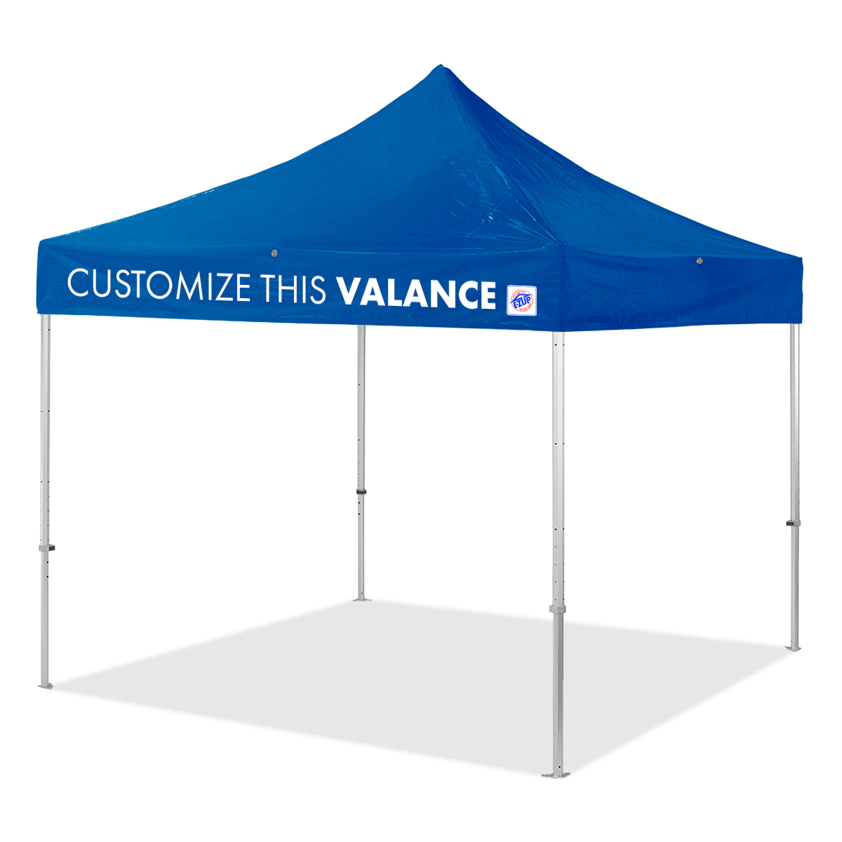 Endeavor, 10'(3m) Shelter, Alum Frame, Vinyl Blue