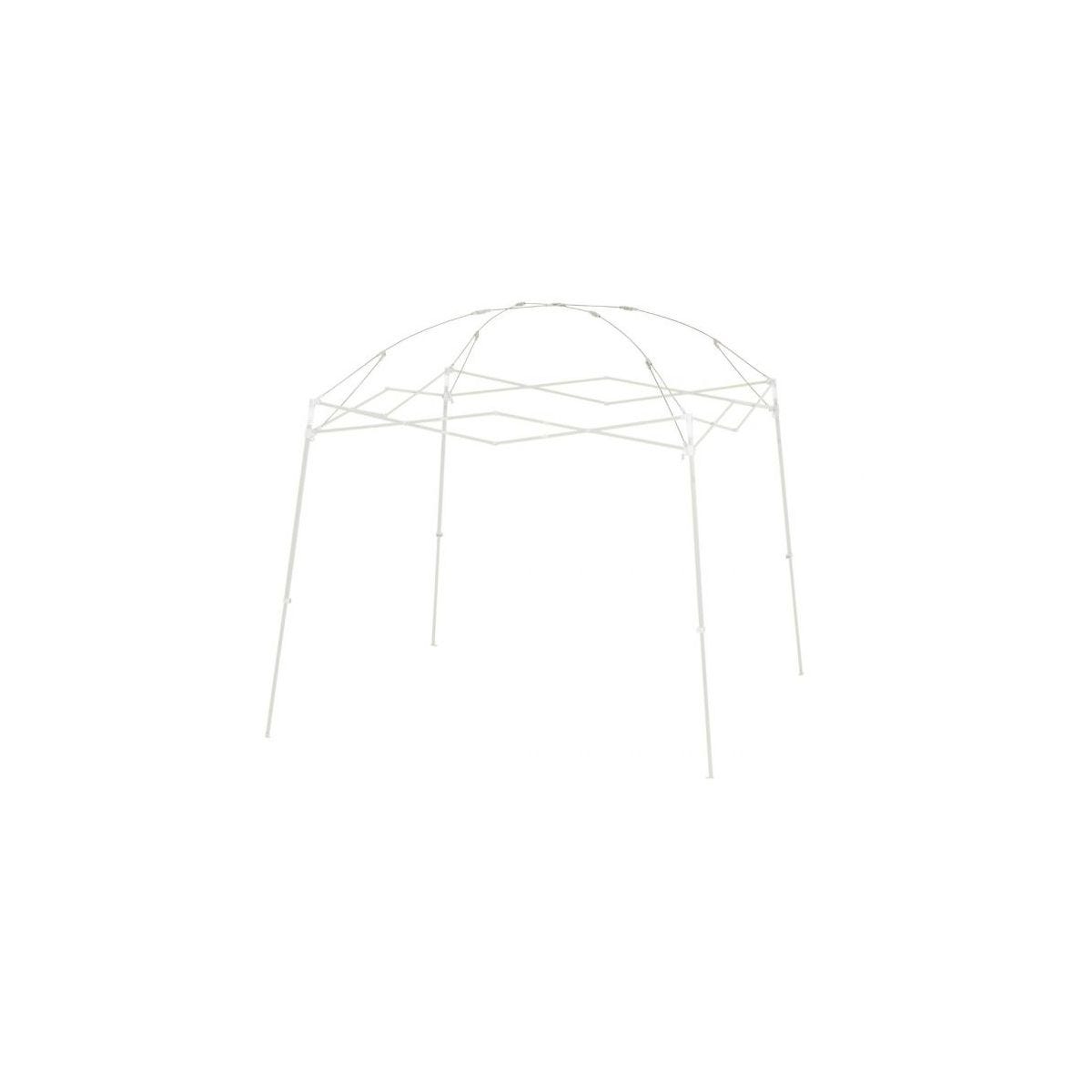 Dome, 10'(3m) Stl Frame, White,Stakes, Roller Bag