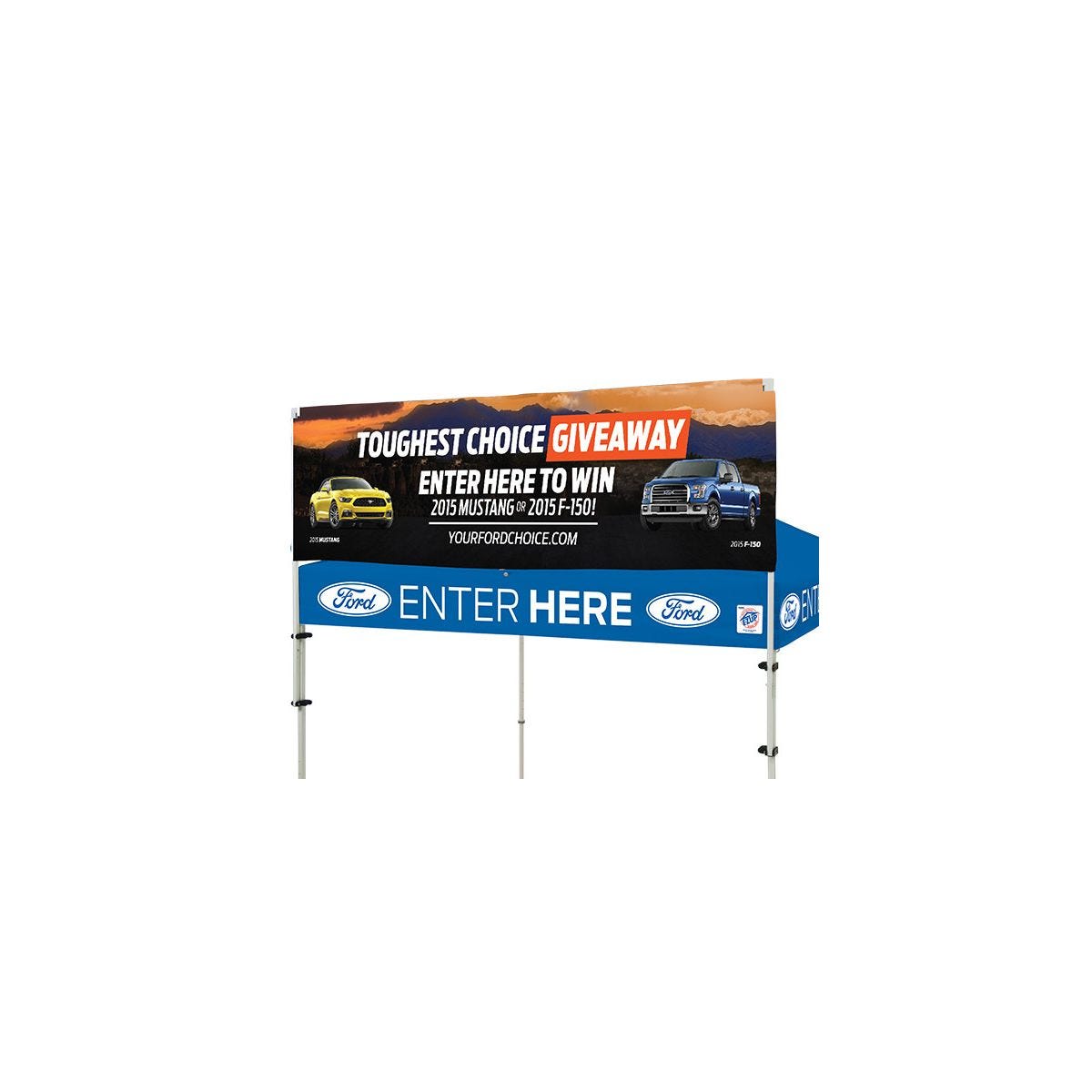 Sky Banner 10' Frame Kit 