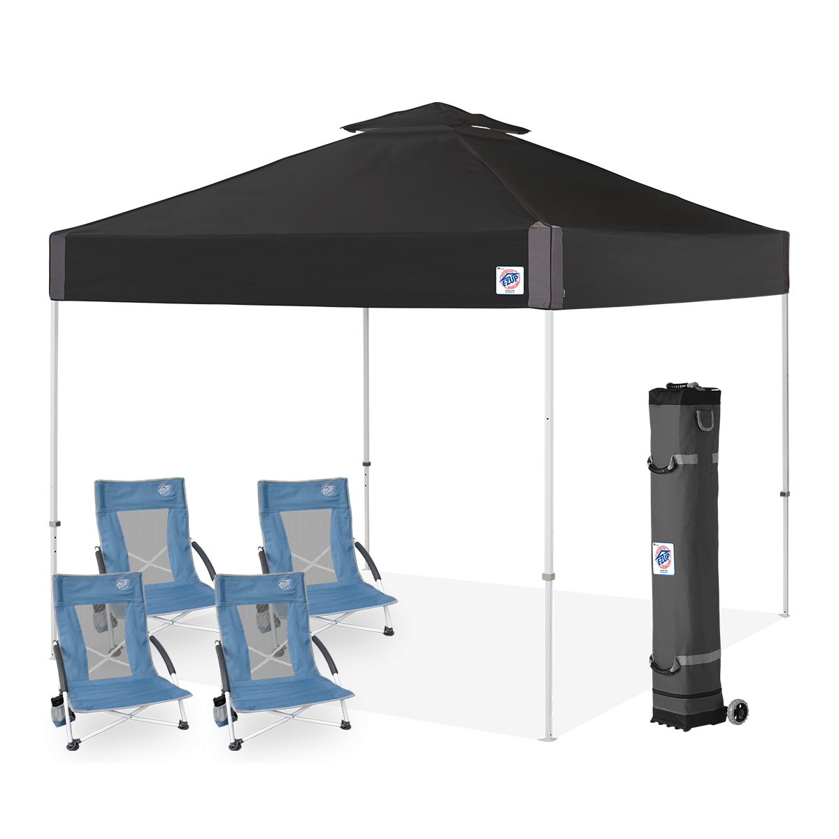  Pyramid™ Vented Shelter & Low Sling Chair Bundle