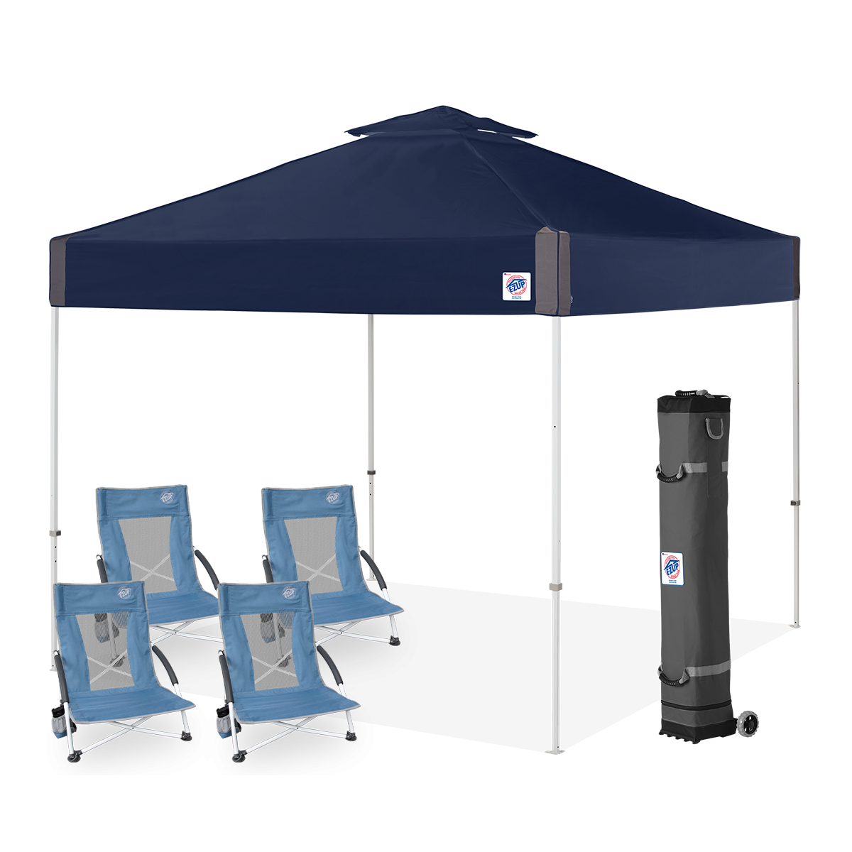 Pyramid™ Vented Shelter & Low Sling Chair Bundle