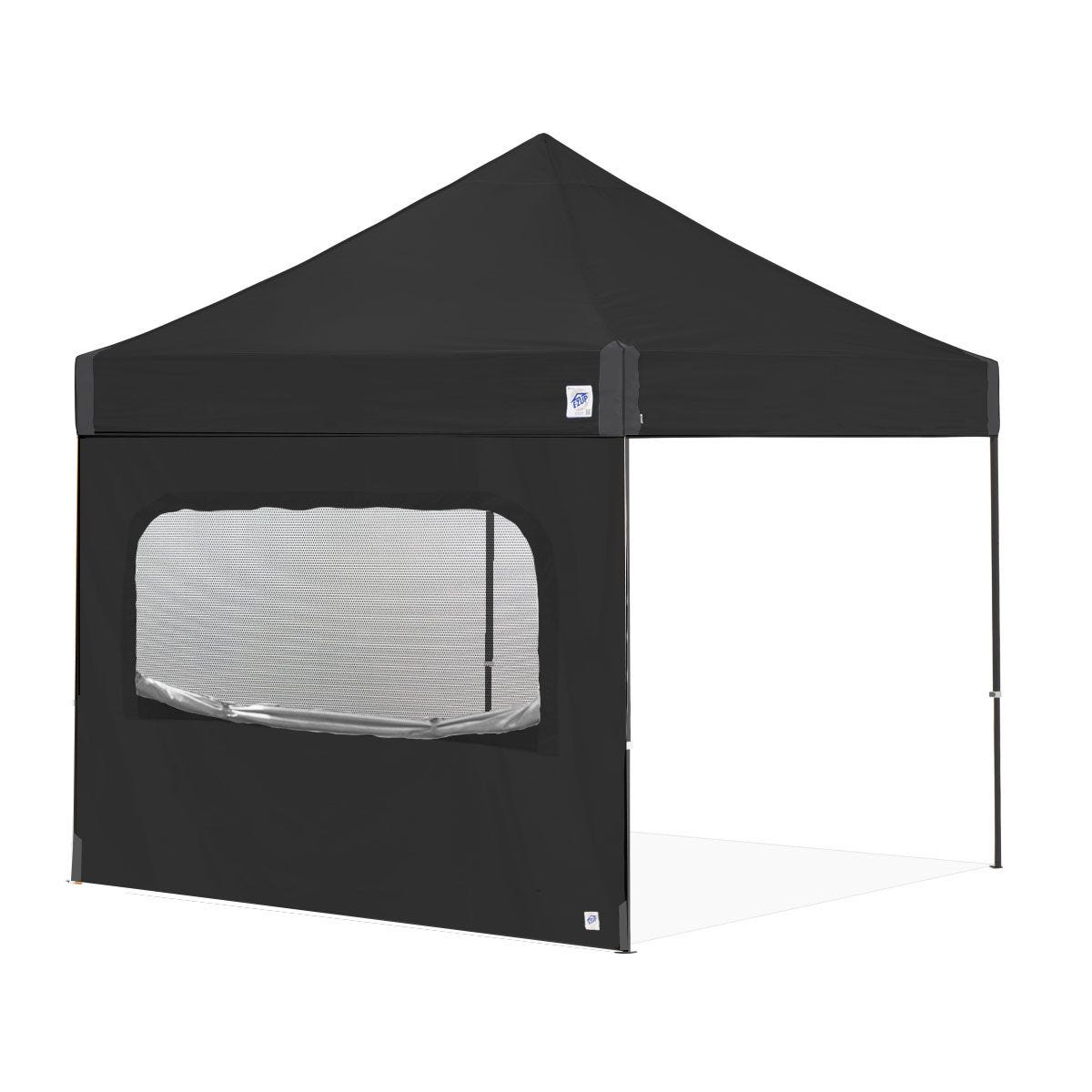 Recreational 10' Sidewalls with Mesh Window - Straight Leg