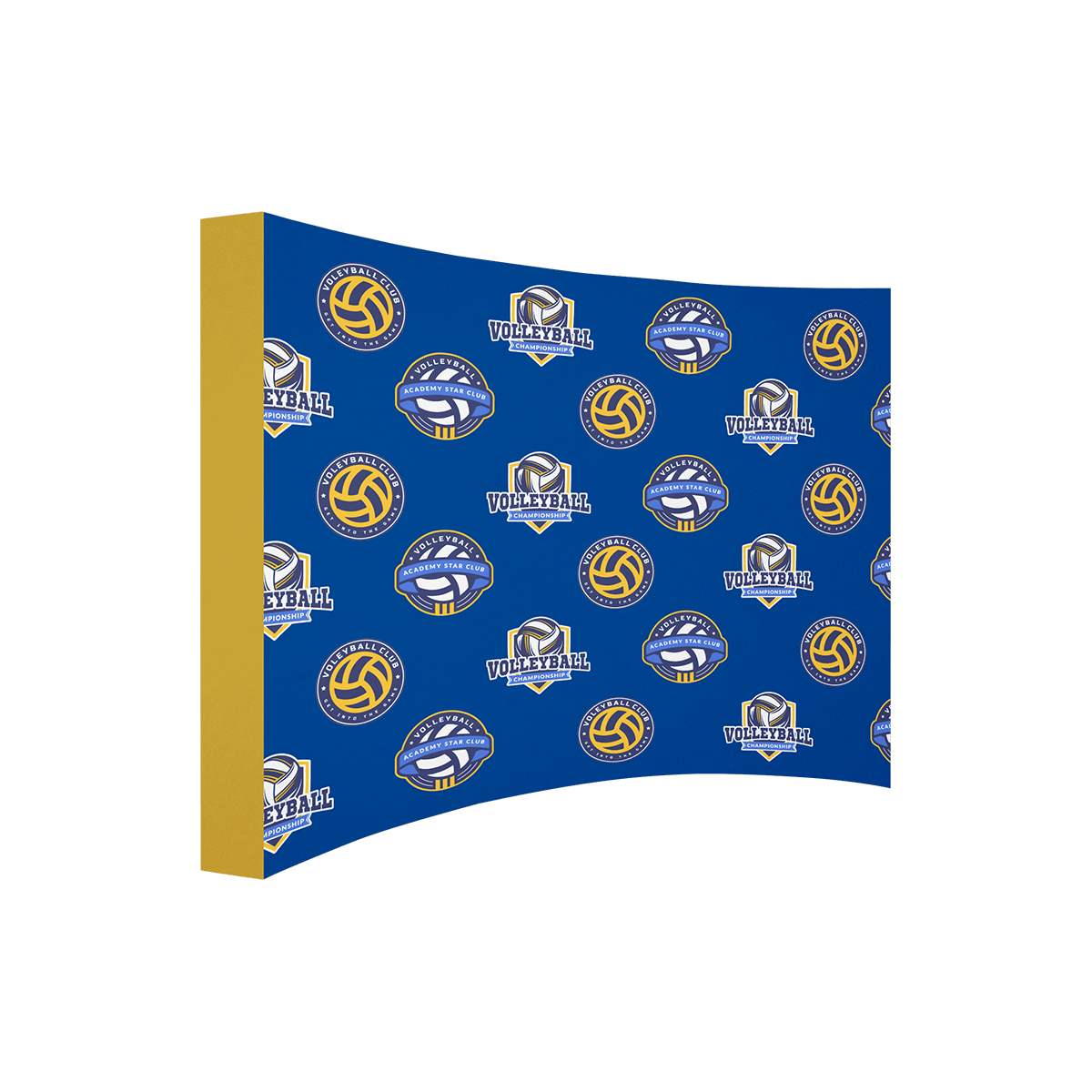 Pop-Up Curved Display Wall	