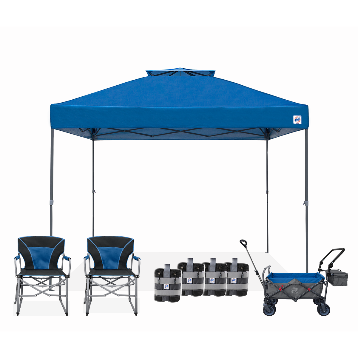 Sports Day Shelter Pkg. With Chairs Wagon E Z UP