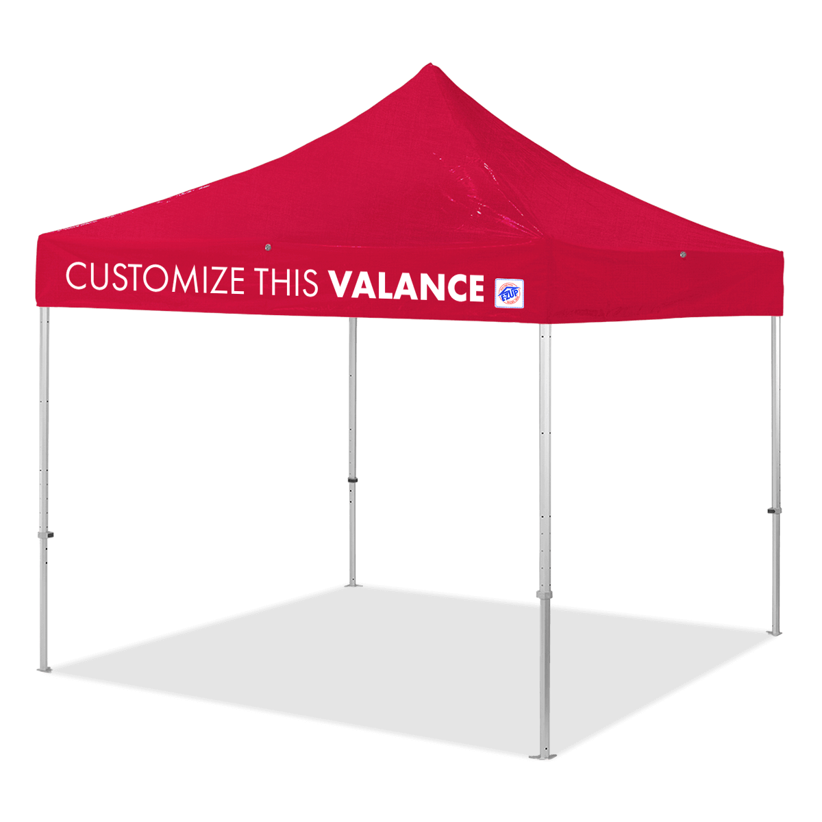Endeavor, 10'(3m) Shelter, Alum Frame, Vinyl Red