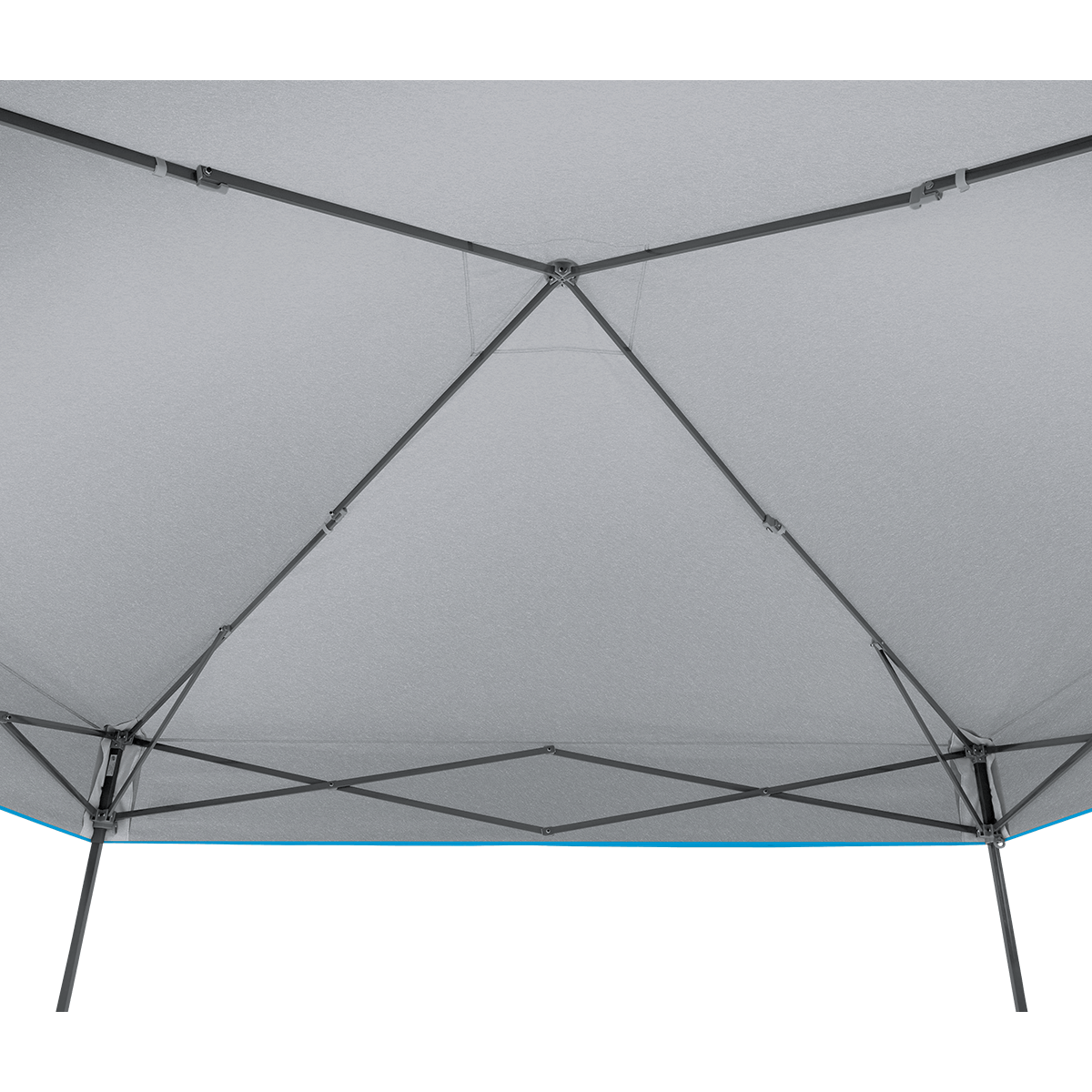 Pyramid, 10'(3m) Shelter, Stl Gray Frame, Splash 