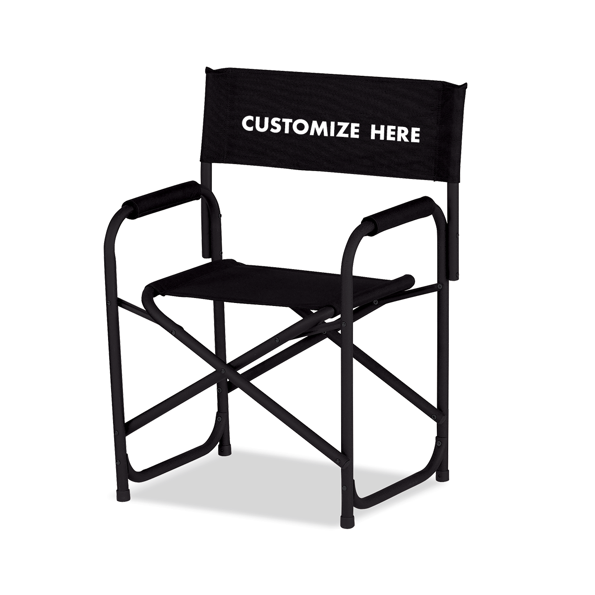 Custom Directors Chair - Standard Black
