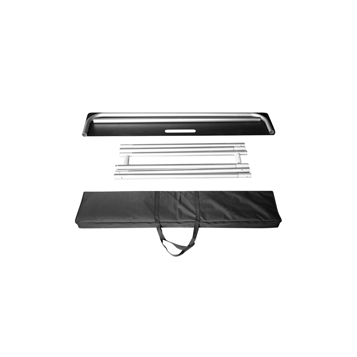 EZ UP Official Site Tube Banner Stand 1 Instant Shelter