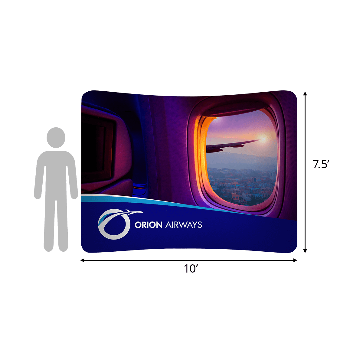 Tube Curved Display