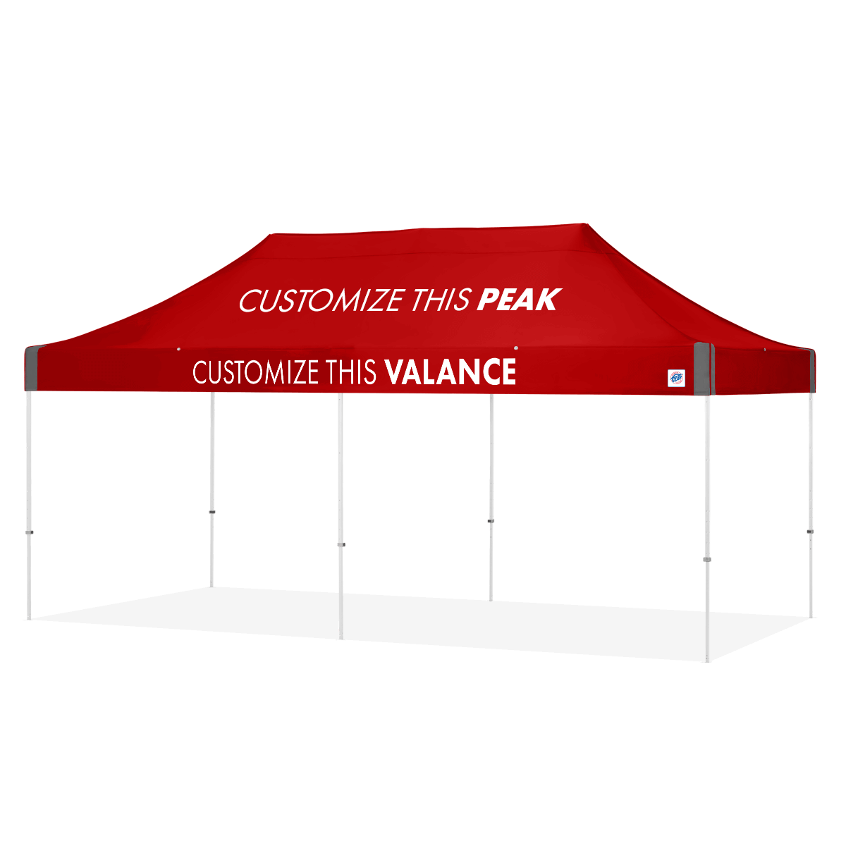 Custom Vantage 10 x 20 Canopy E Z UP
