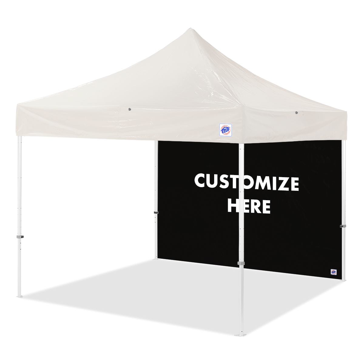 10' Vinyl Black SW, SS with 38"x62" logo