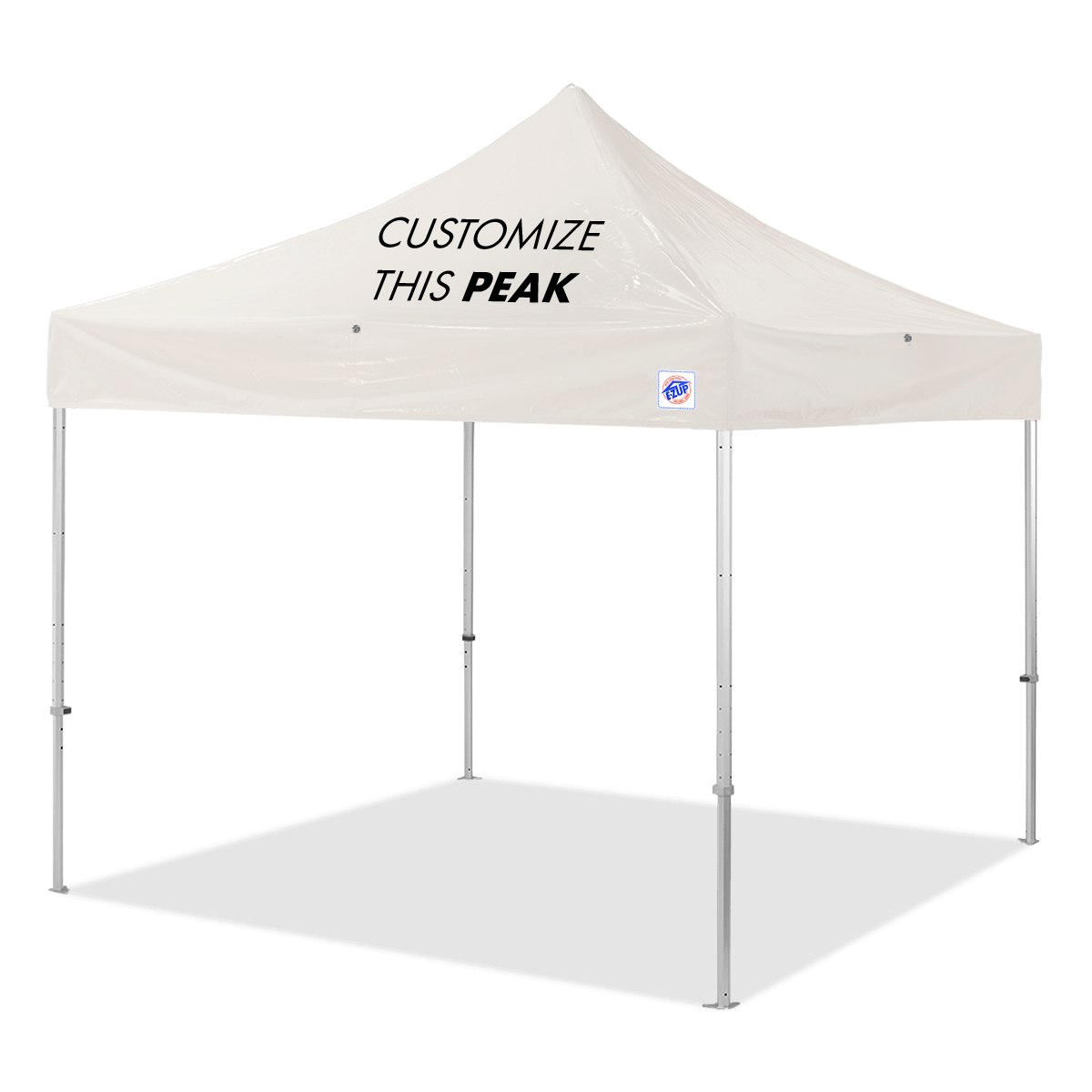 Endeavor, 10'(3m) Shelter, Alum Frame, Vinyl White