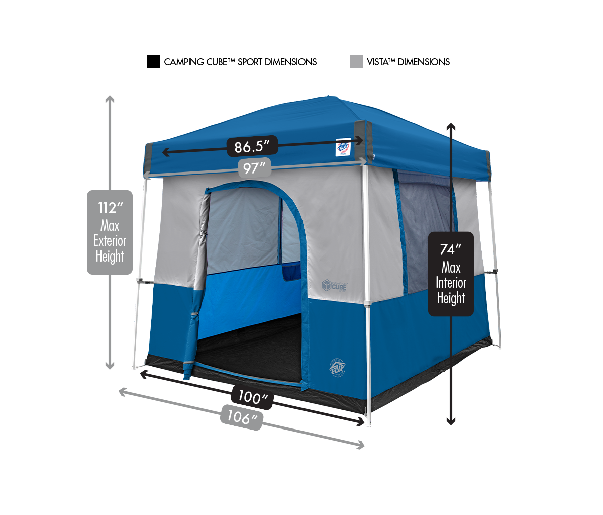The cube tent cheap
