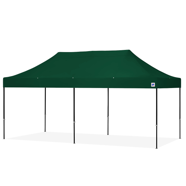 Eclipse, 20'(6m) Shelter, Black Frame, Forest Grn 