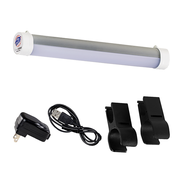 Event Light, 400 Lumen, Plastic, with Charger,