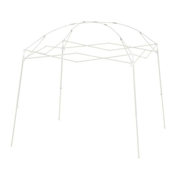 Dome, 10'(3m) Stl Frame, White,Stakes, Roller Bag