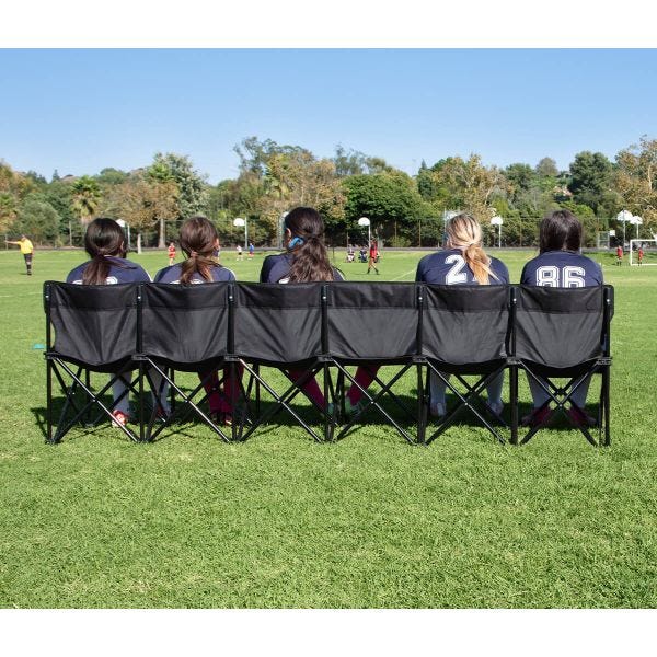 Custom Folding 6 Seat Bench - 2 Print Options