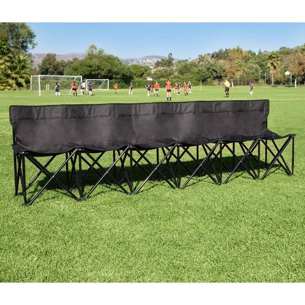 Custom Folding 6 Seat Bench - 2 Print Options