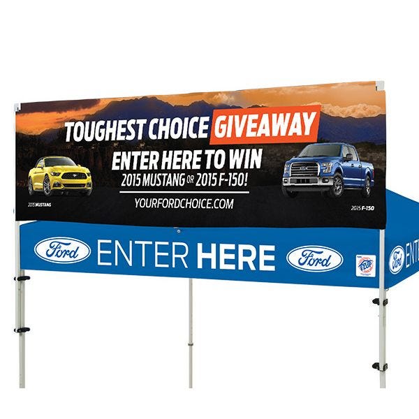 Sky Banner, 10'(3m) Frame Kit 1 Side, Digital