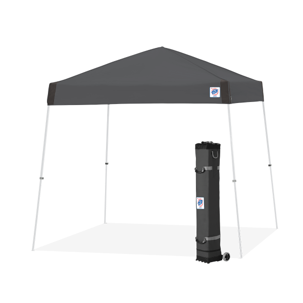 Vista, 10'(3m) Shelter, Wh Frame, Stl Gray Top 