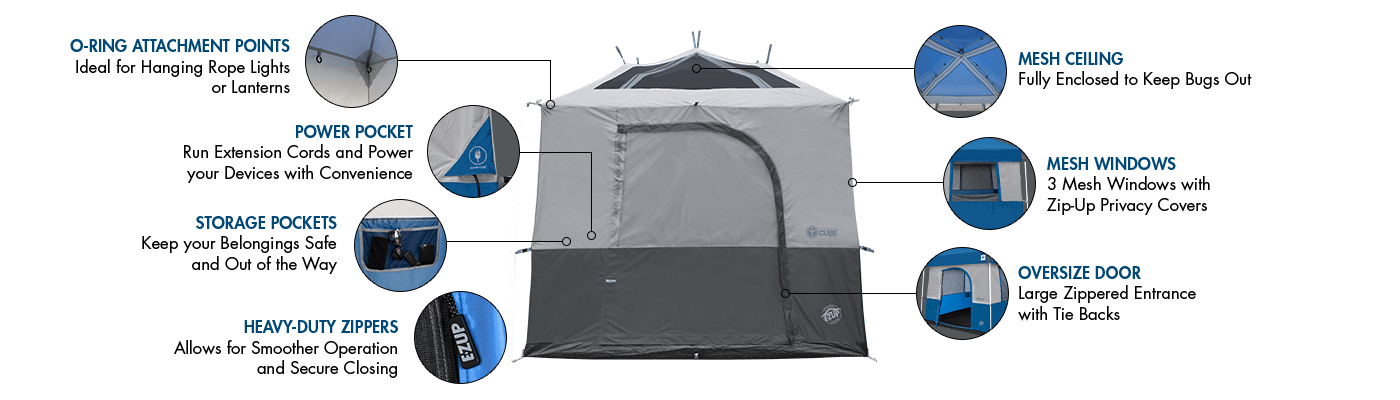 Camping Cube Sport Technology